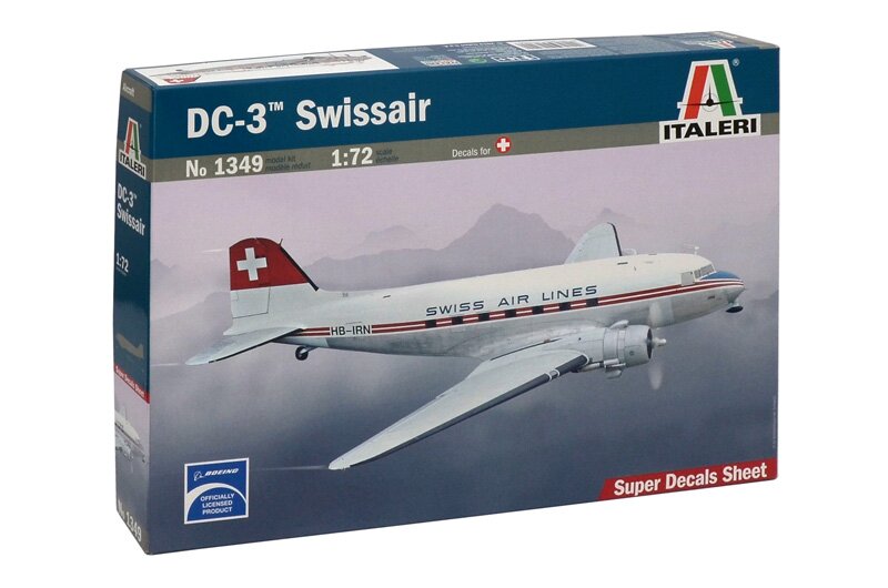 модель САМОЛЕТ DC-3 SWISSAIR